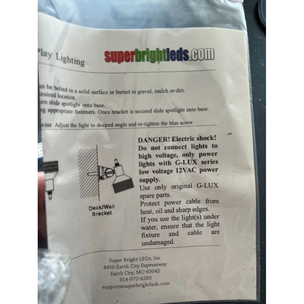 Super Bright LED 6W Color Changing Landscape Spot Light Remote Festive Holiday
